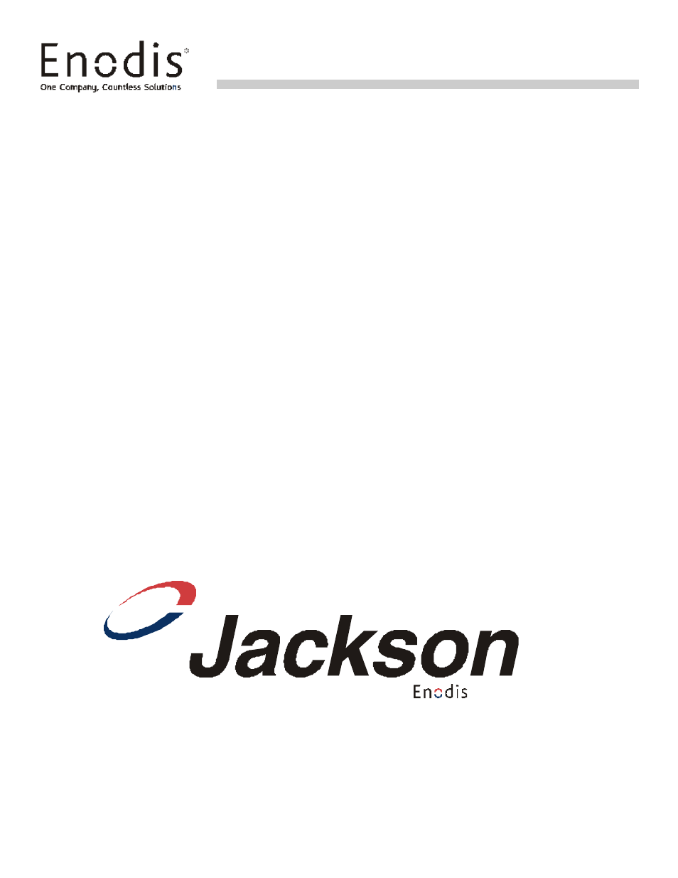 Jackson Hot Water Sanitizing Undercounter Dishmachines JP-24F User Manual | 59 pages