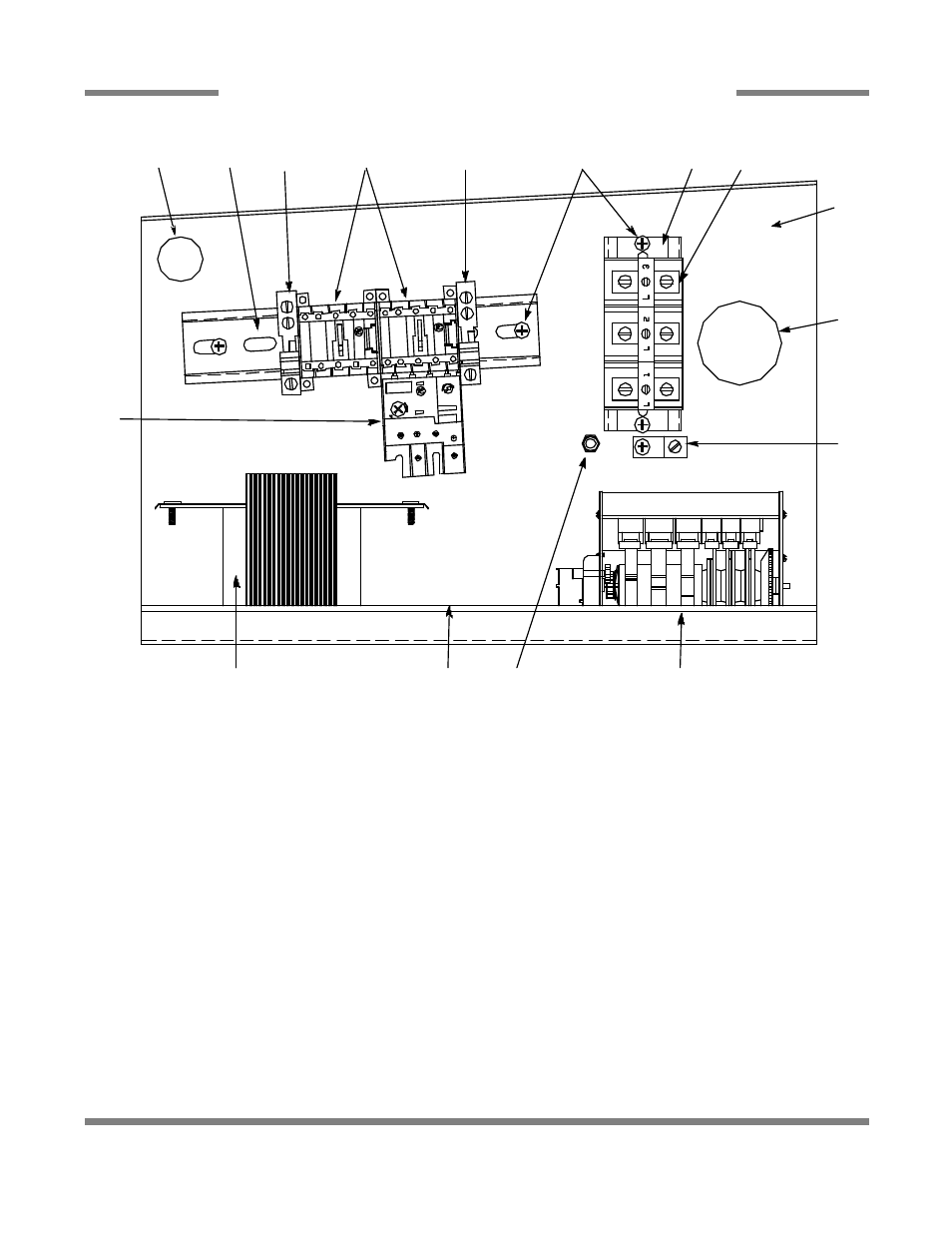 Electrical panel assembly (jp-24b/bf 460 volt) | Jackson Hot Water Sanitizing Undercounter Dishmachines JP-24F User Manual | Page 38 / 59