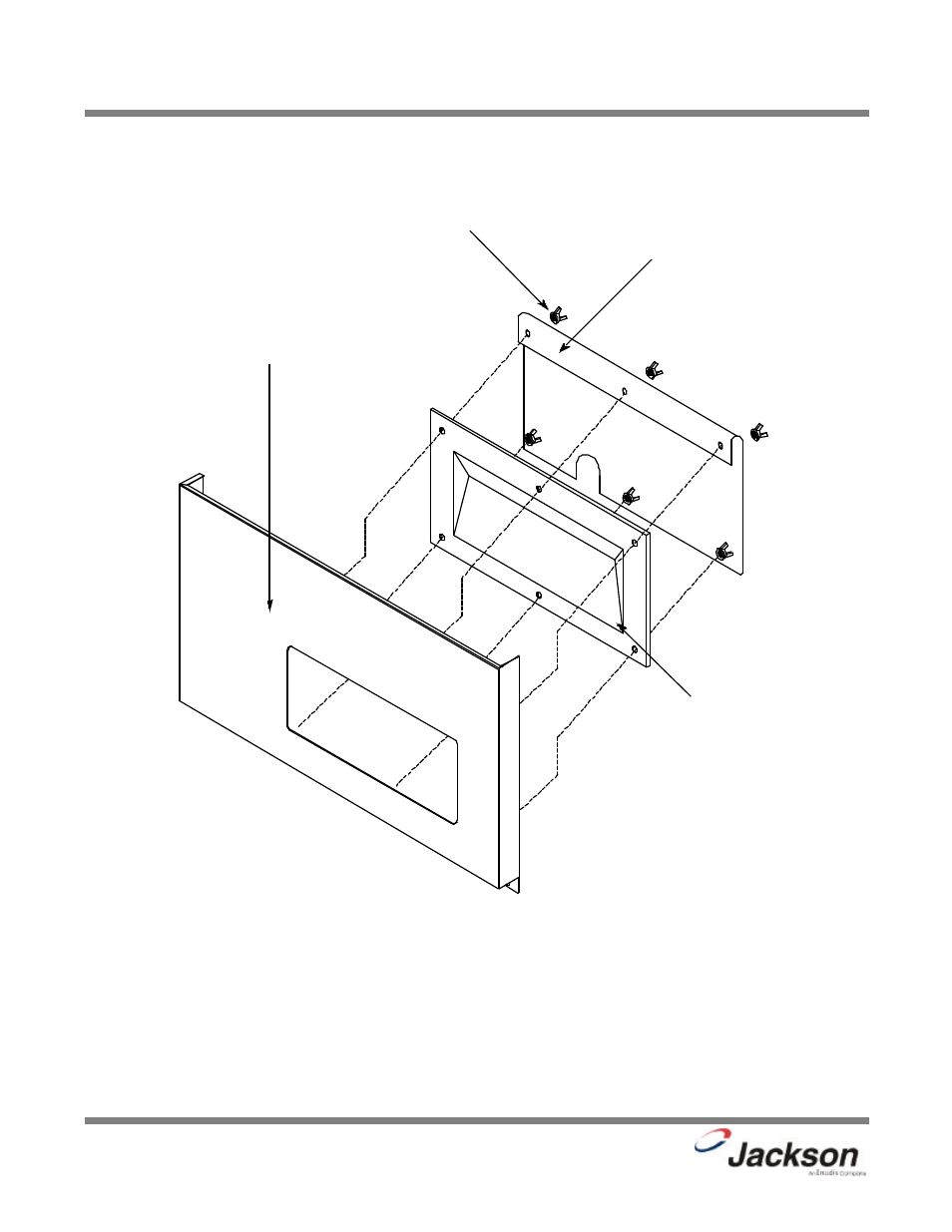 Kick plate assembly | Jackson JP-24BPNSU User Manual | Page 35 / 63