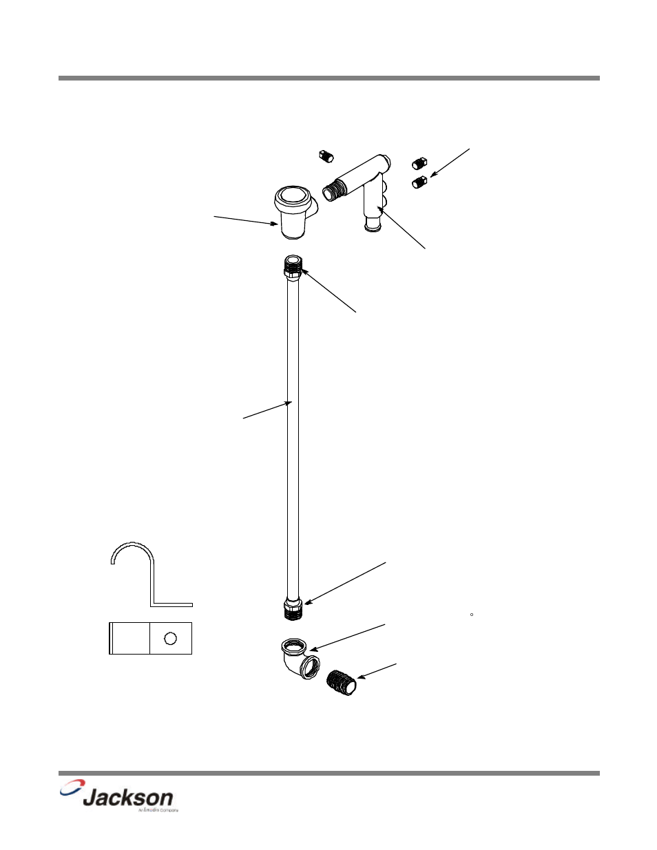 Plumbing assembly (continued) | Jackson JP-24BPNSU User Manual | Page 37 / 63