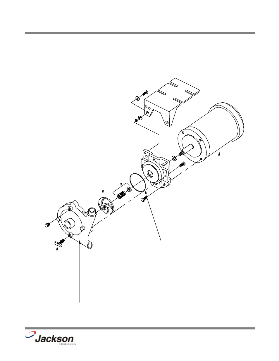 Wash motor assembly | Jackson JP-24BPNSU User Manual | Page 43 / 63