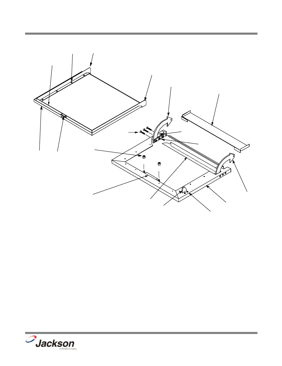 Door assembly | Jackson JP-24BPNSU User Manual | Page 45 / 63