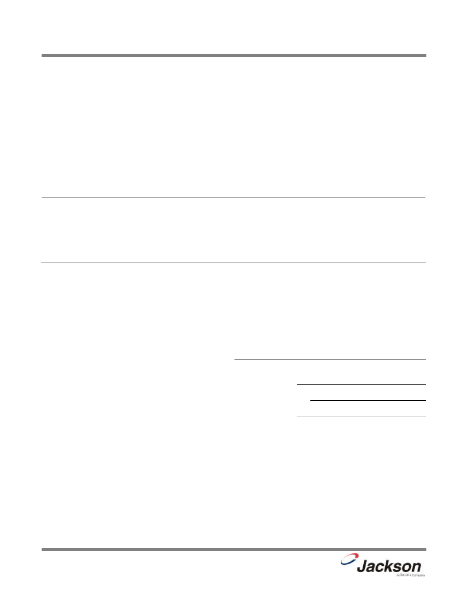 Approval and procurement record | Jackson JP-24BPNSU User Manual | Page 5 / 63