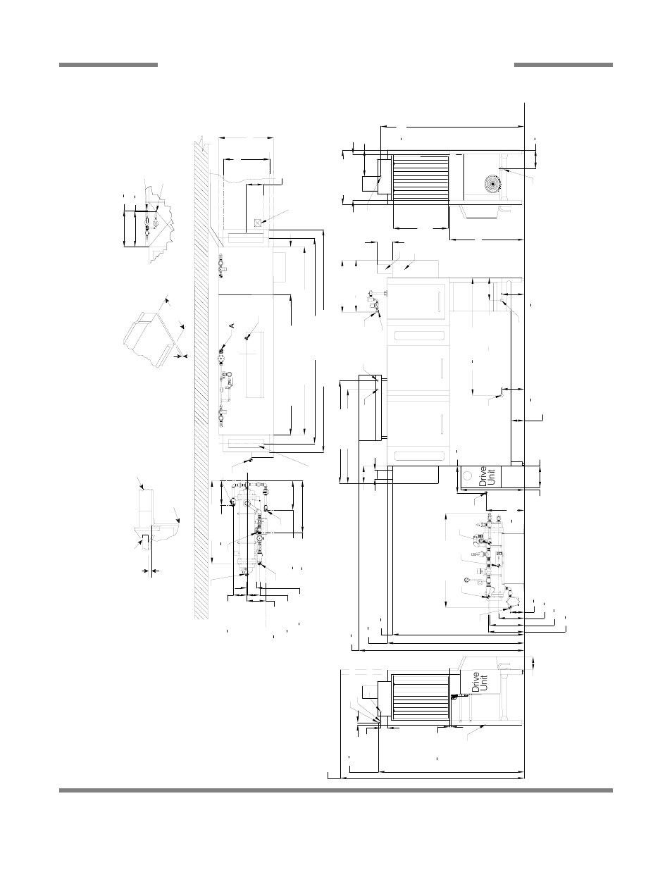 Right to lef t, Aj-86 steam - right to left 16, Dri ve uni t | Front vie w, Recom m ended table fabricat ion, Right side, Dri ve uni t le ft si de | Jackson AJ-100CS User Manual | Page 24 / 60