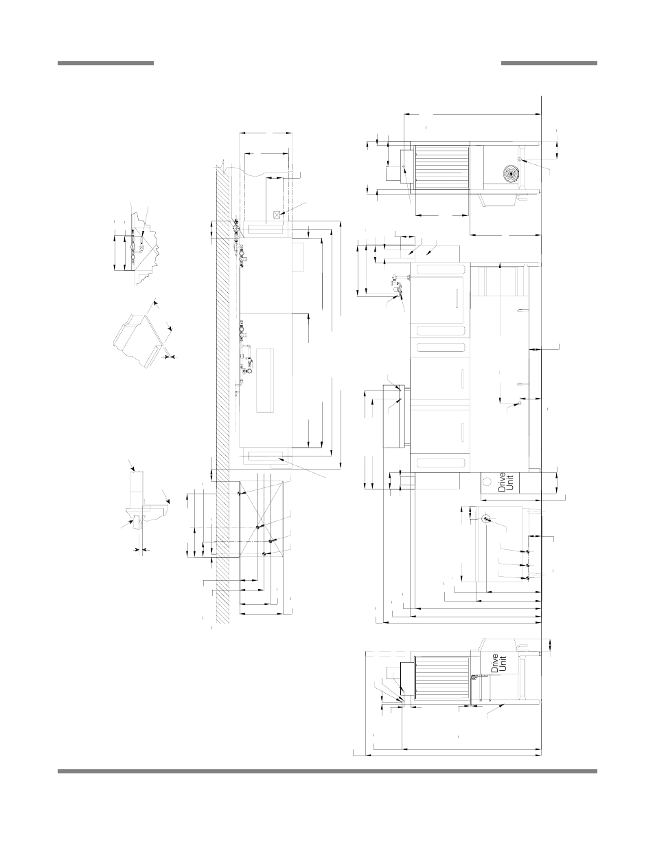 Right to left, Drive unit, Fr ont vi ew ri ght si de | Drive unit lef t si de | Jackson AJ-100CS User Manual | Page 28 / 60