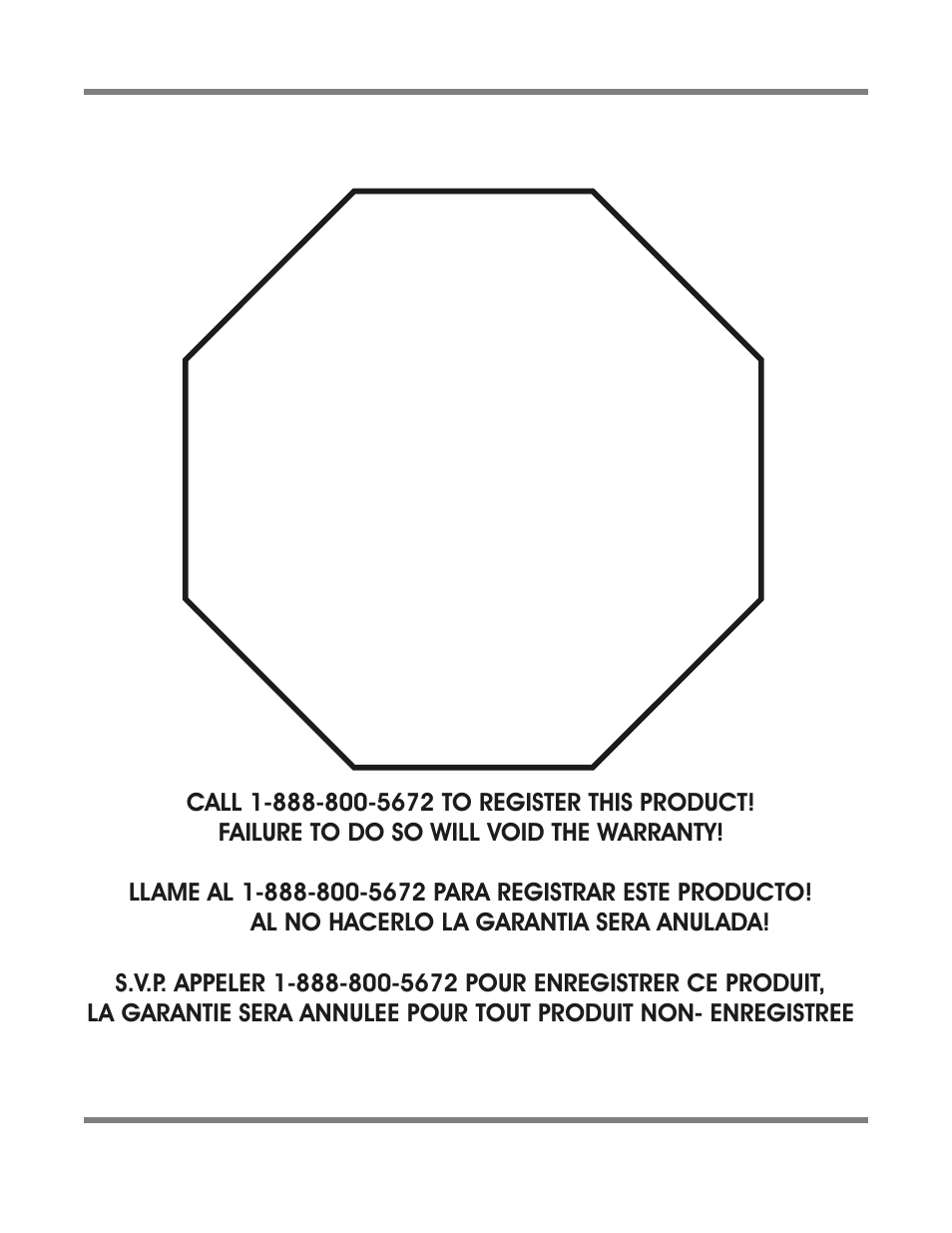 Stop! pare! arret | Jackson JPX-300H User Manual | Page 3 / 49