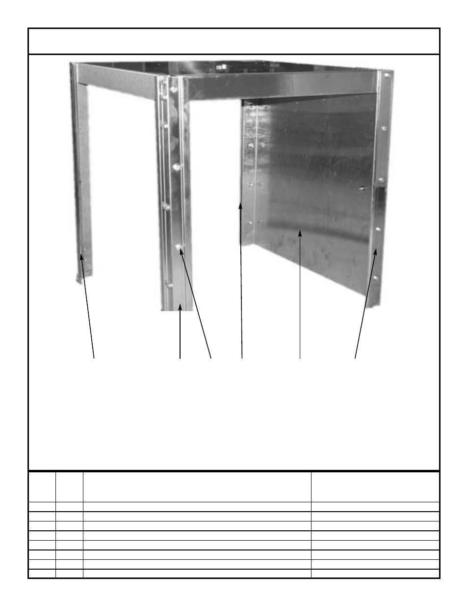 Hood assembly | Jackson Gas Heated Door-Type Dishmachines Tempstar TGP User Manual | Page 26 / 41