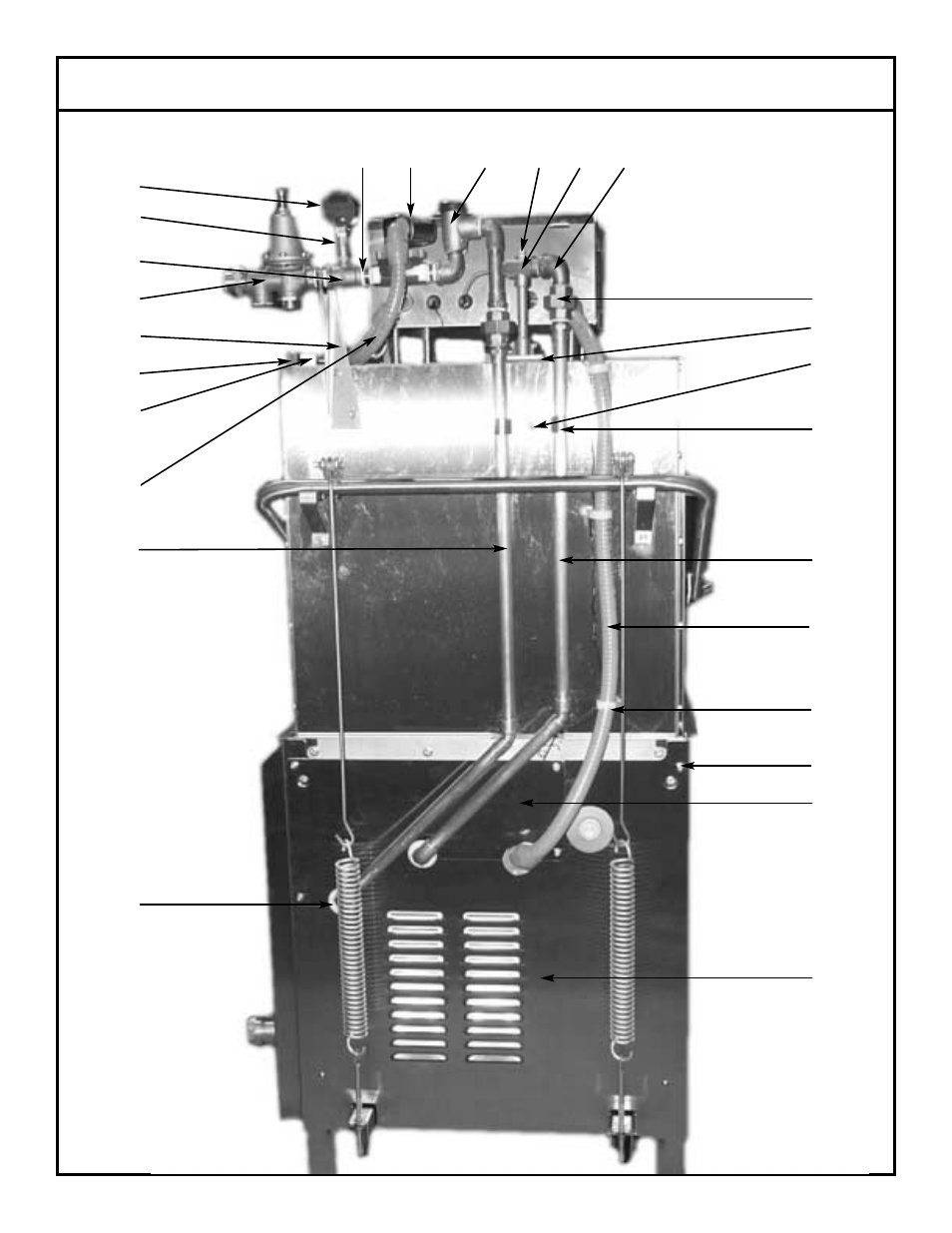 Incoming plumbing assembly | Jackson Gas Heated Door-Type Dishmachines Tempstar TGP User Manual | Page 31 / 41