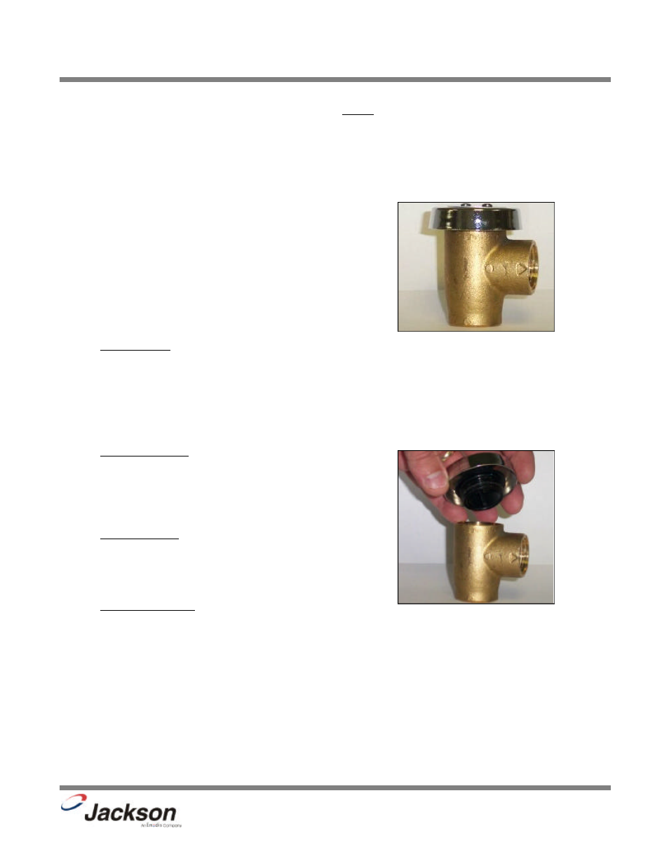 Vacuum breaker repair parts kit | Jackson 200LT User Manual | Page 26 / 57