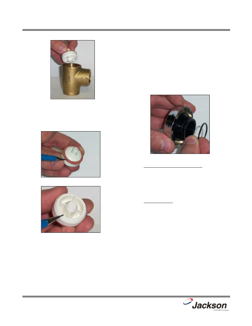 Vacuum breaker repair parts kit (continued) | Jackson 200LT User Manual | Page 27 / 57