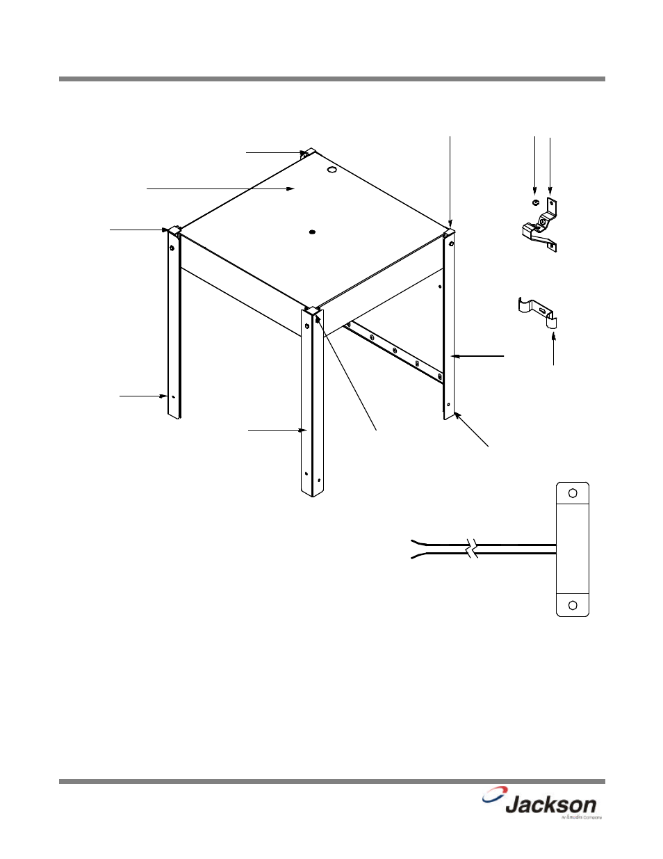 Hood assembly (single piece weldment) | Jackson 200LT User Manual | Page 35 / 57