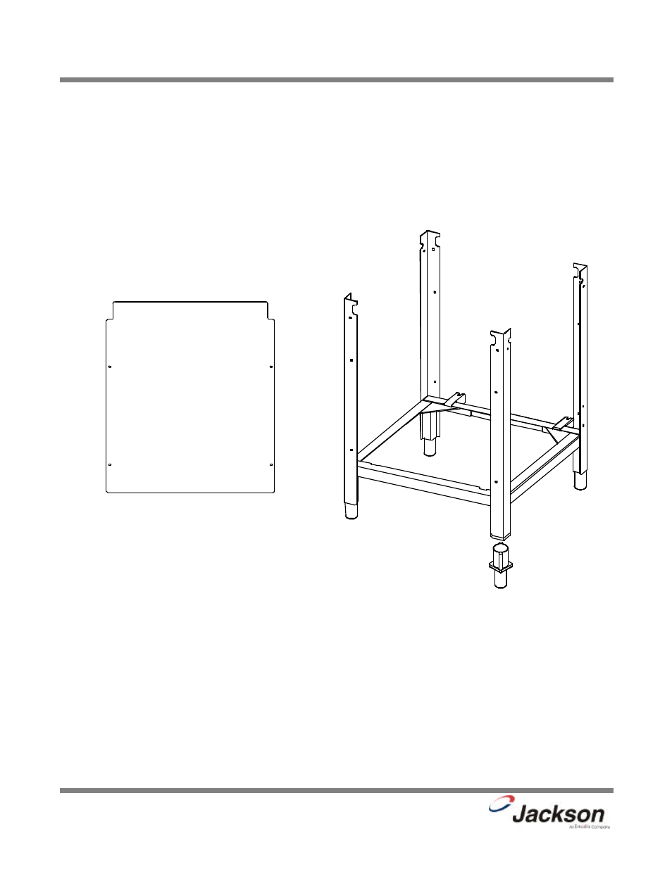 Frame assembly | Jackson 200LT User Manual | Page 43 / 57