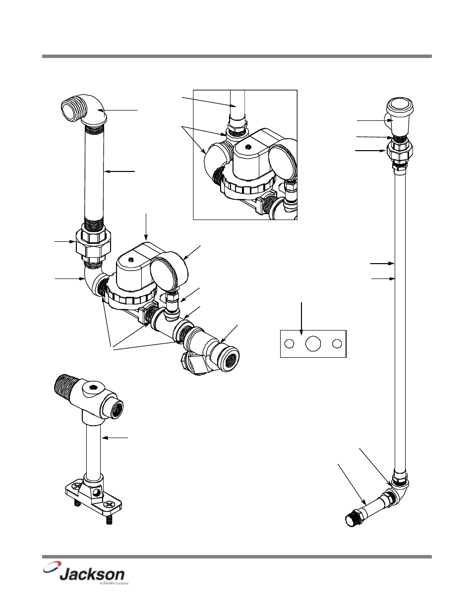 Incoming fill plumbing/outlet plumbing | Jackson 200LT User Manual | Page 44 / 57