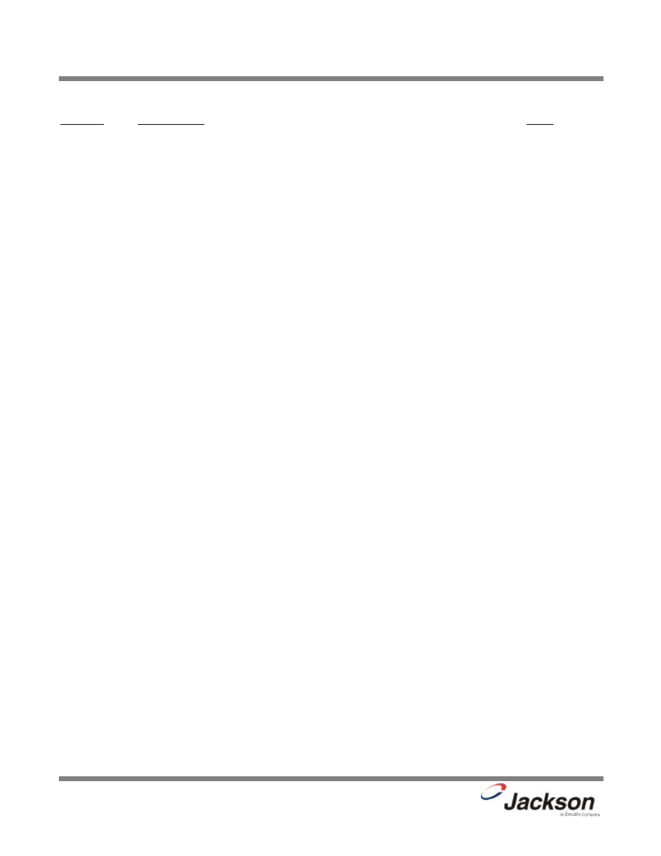 Jackson 200LT User Manual | Page 5 / 57