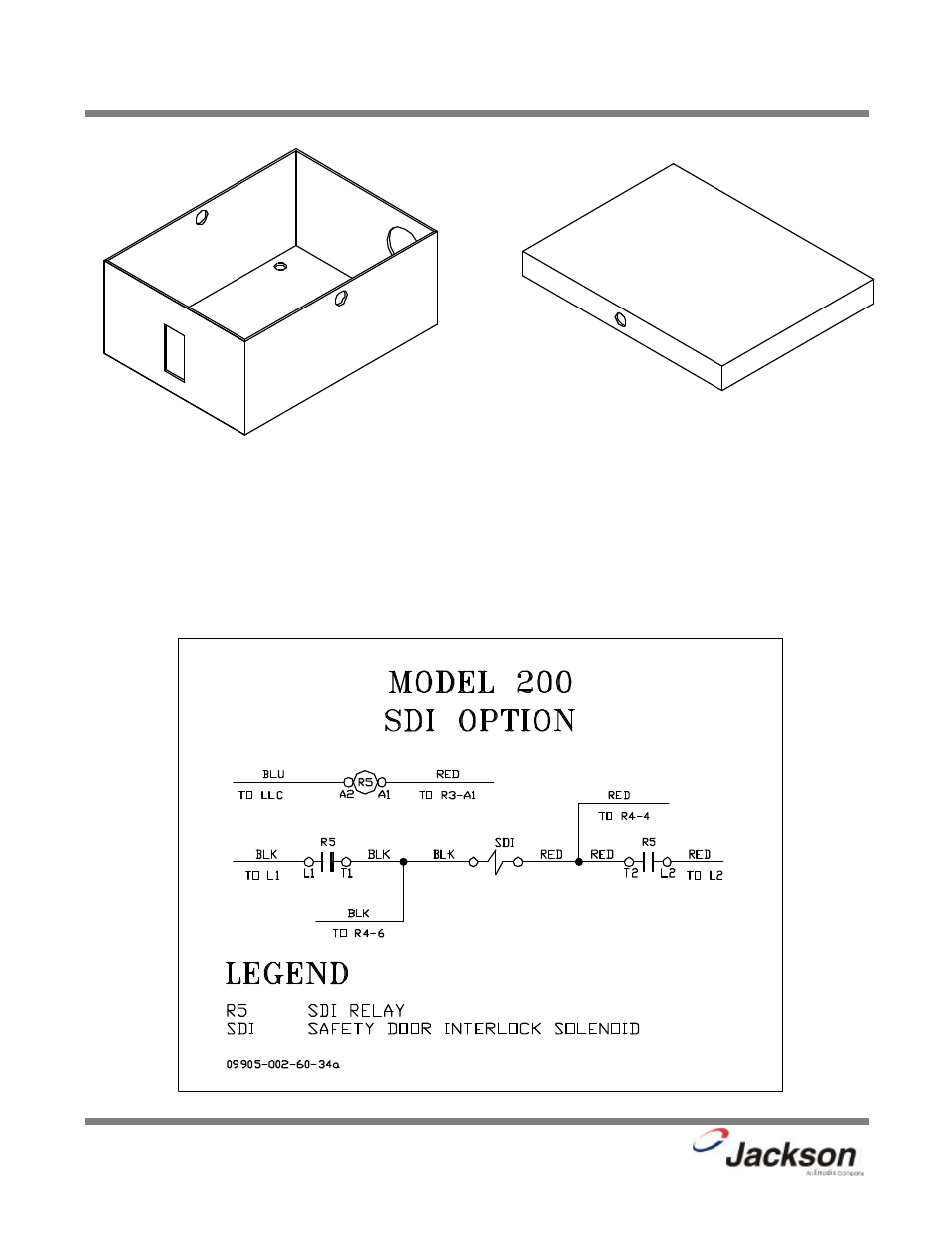 Safety door interlock (sdi) option | Jackson 200LT User Manual | Page 51 / 57