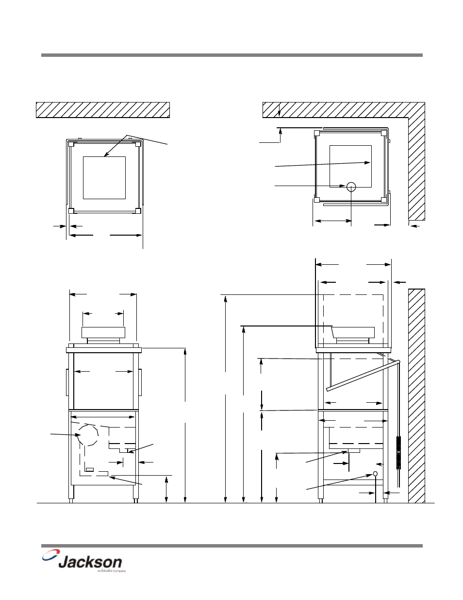 Dimensions | Jackson 200LT User Manual | Page 8 / 57
