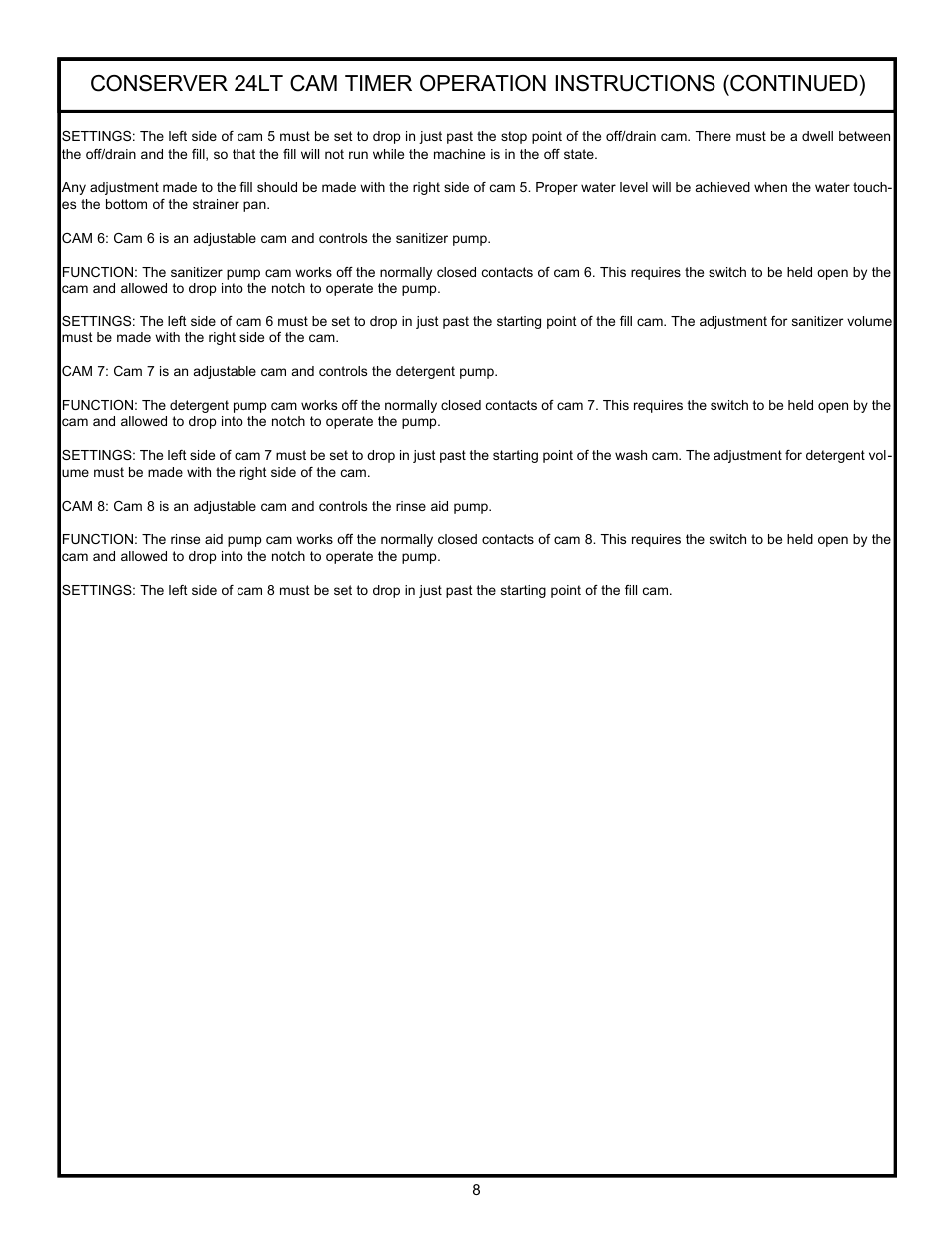 Jackson 24 LT User Manual | Page 11 / 41