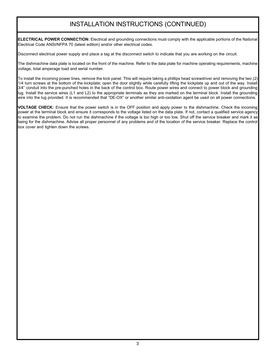 Installation instructions (continued) | Jackson 24 LT User Manual | Page 6 / 41