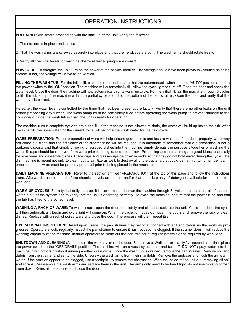 Operation instructions | Jackson 24 LT User Manual | Page 9 / 41