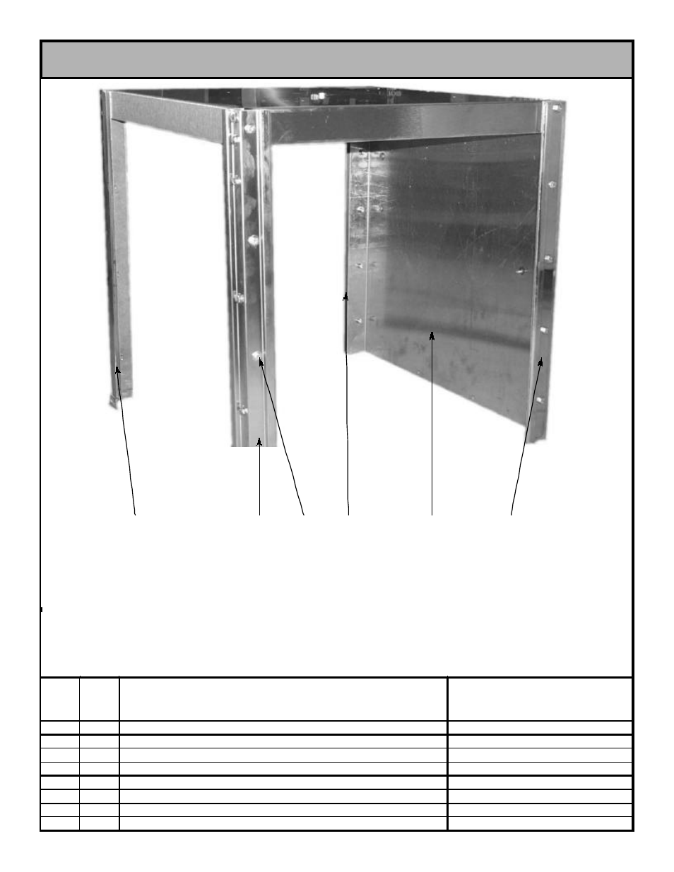 Hood assembly | Jackson Gas Heated Door-Type Dishmachines Tempstar GP User Manual | Page 27 / 43