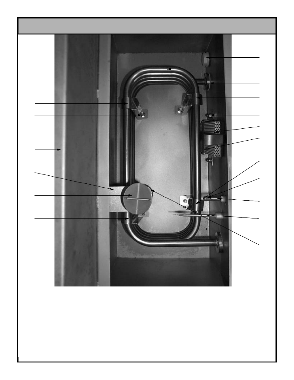 Steam coil assembly | Jackson Gas Heated Door-Type Dishmachines Tempstar GP User Manual | Page 37 / 43