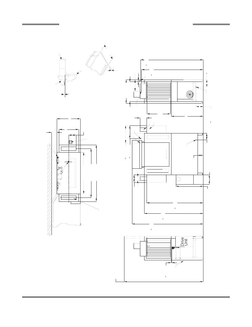 Ri ght to lef t, Dr iv e un it left side, Fr ont view right side | Jackson AJ-44 User Manual | Page 14 / 68