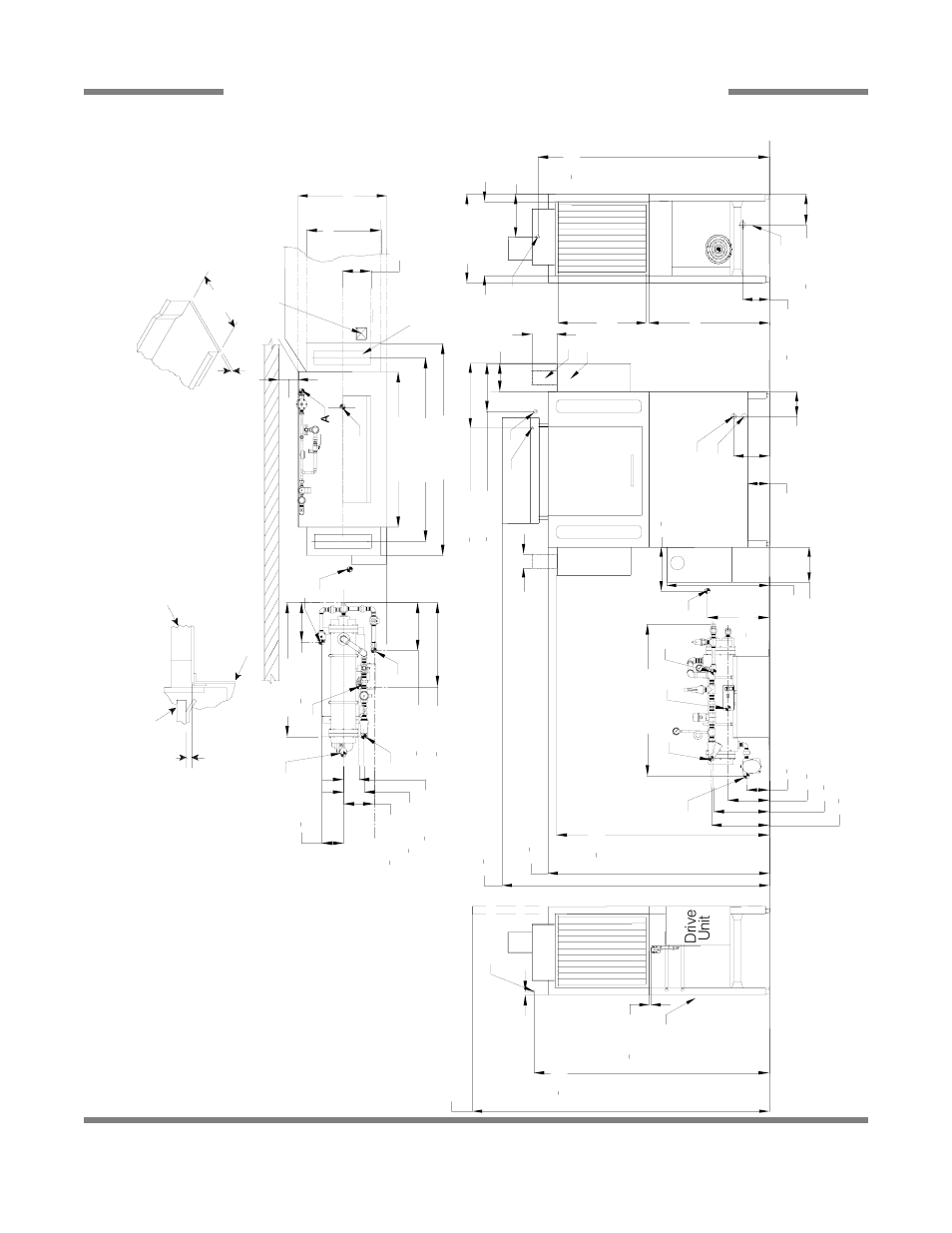 Right to left, Drive uni t le ft side, Front vie w r ight side | Rec o mme nded table fabri c a ti o n | Jackson AJ-44 User Manual | Page 18 / 68