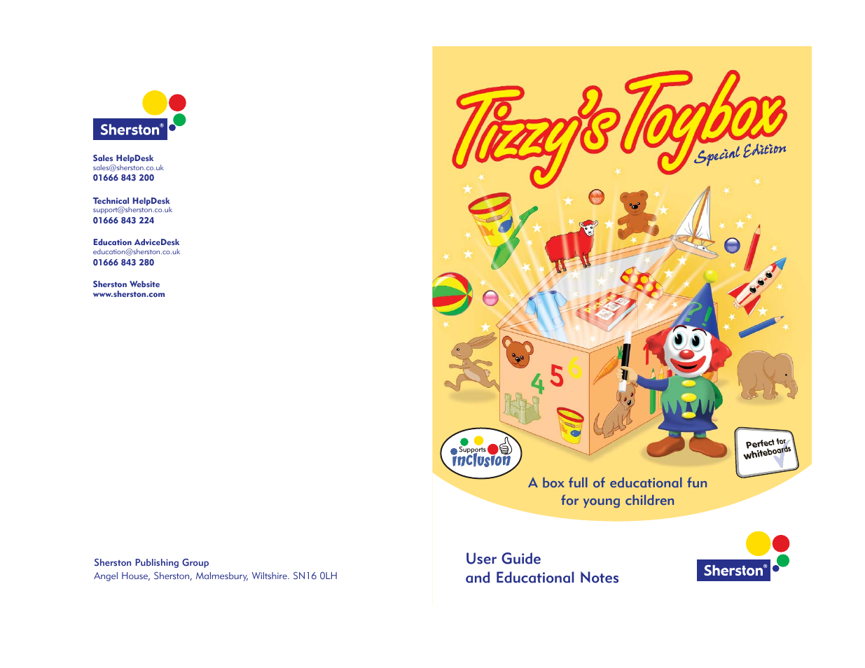Jackson Tizzy's Toybox User Manual | 23 pages