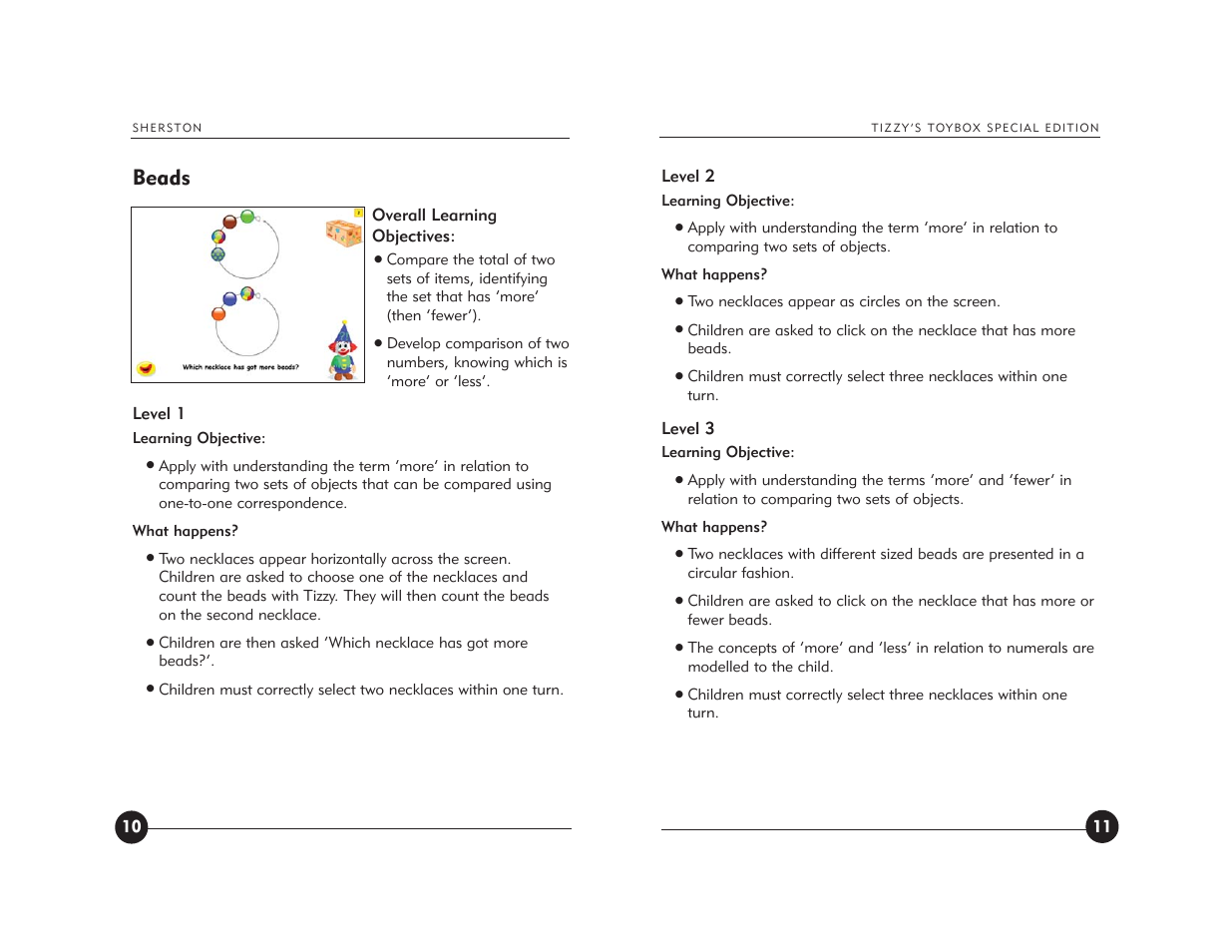 Beads | Jackson Tizzy's Toybox User Manual | Page 7 / 23