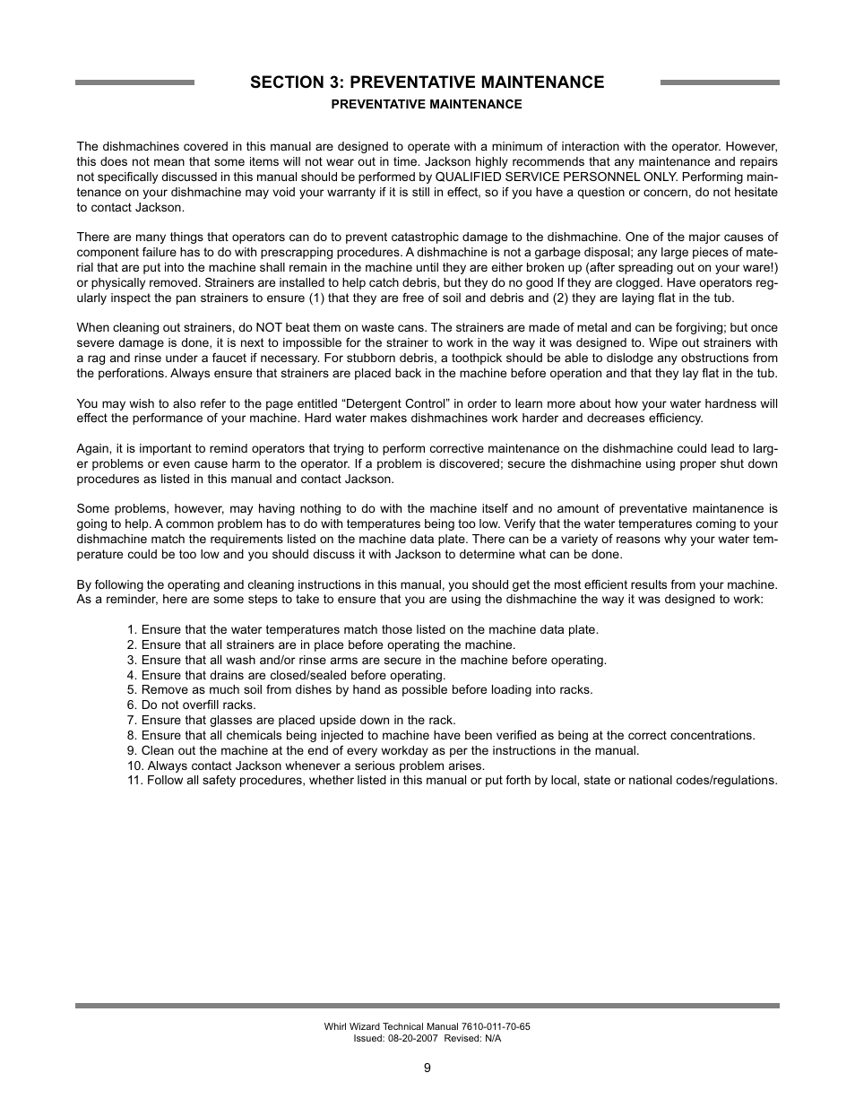 Jackson Whirl Wizard User Manual | Page 15 / 29