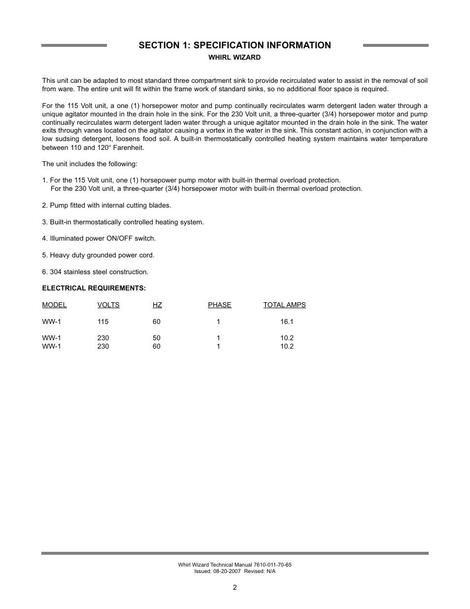 Jackson Whirl Wizard User Manual | Page 8 / 29