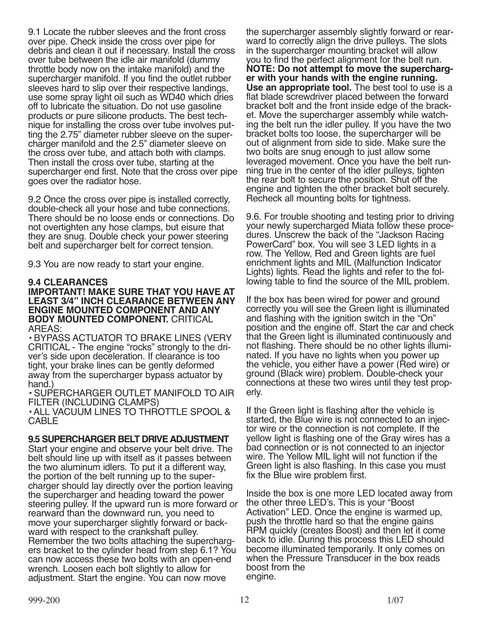 Jackson 999-205 User Manual | Page 12 / 14
