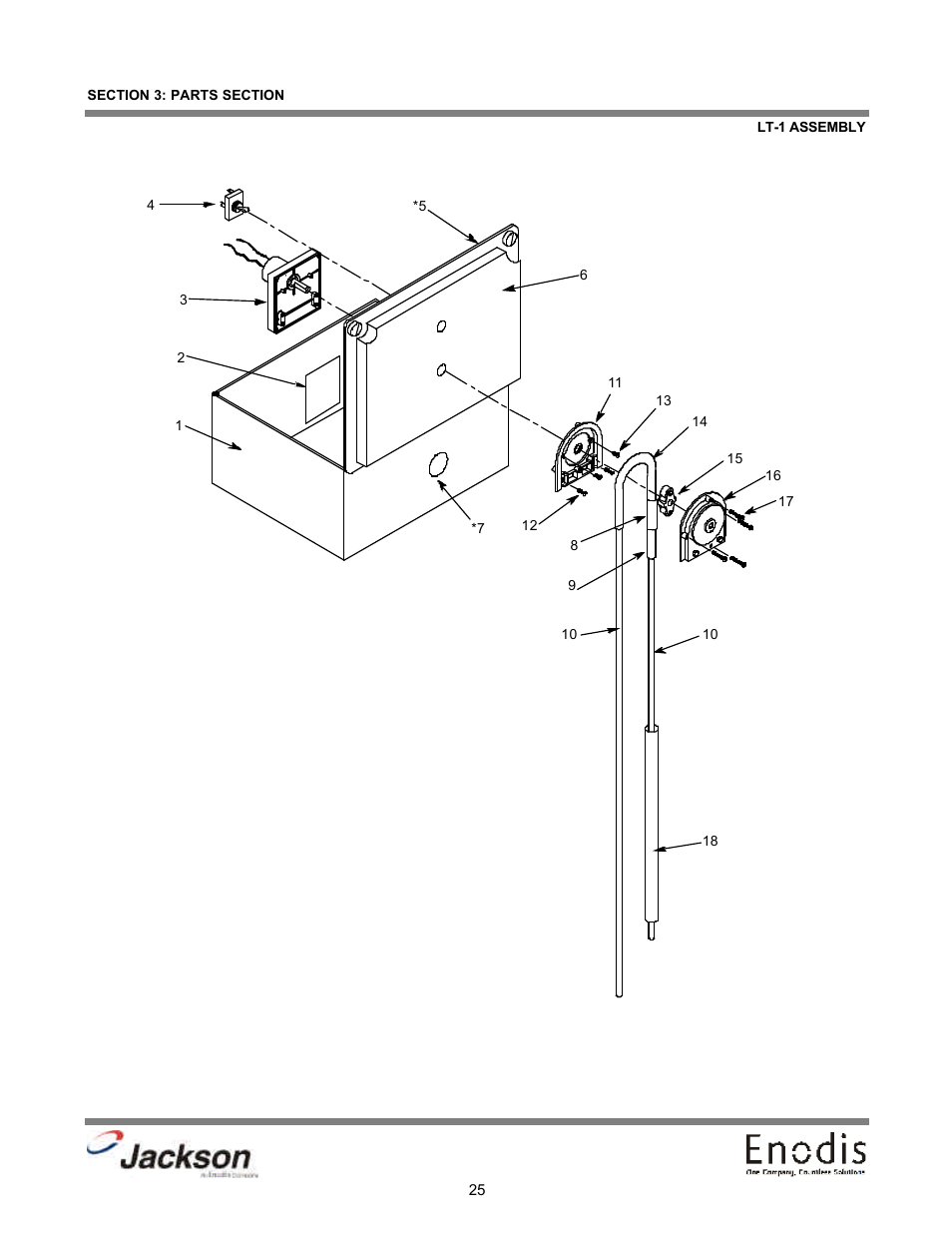 Lt-1 assembly | Jackson Chemical Dispensing Unit LT-3 User Manual | Page 30 / 47