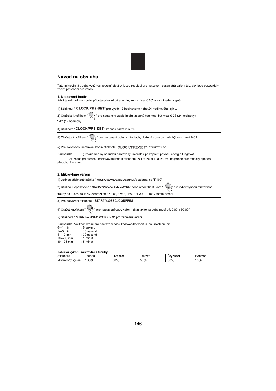 Návod na obsluhu | Candy MIC 256 EX User Manual | Page 59 / 99