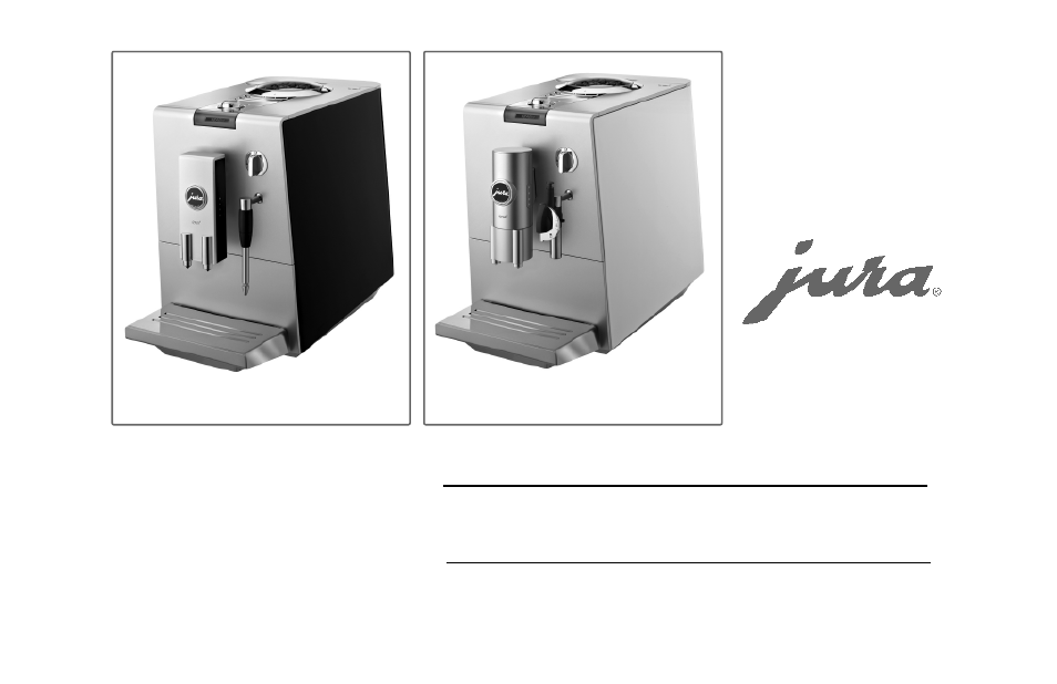 Jura Capresso 68191 User Manual | 32 pages