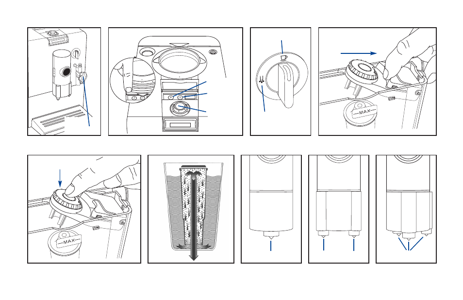 Fig. 3 fig. 4 fig. 5 fig. 6 | Jura Capresso 68191 User Manual | Page 5 / 32