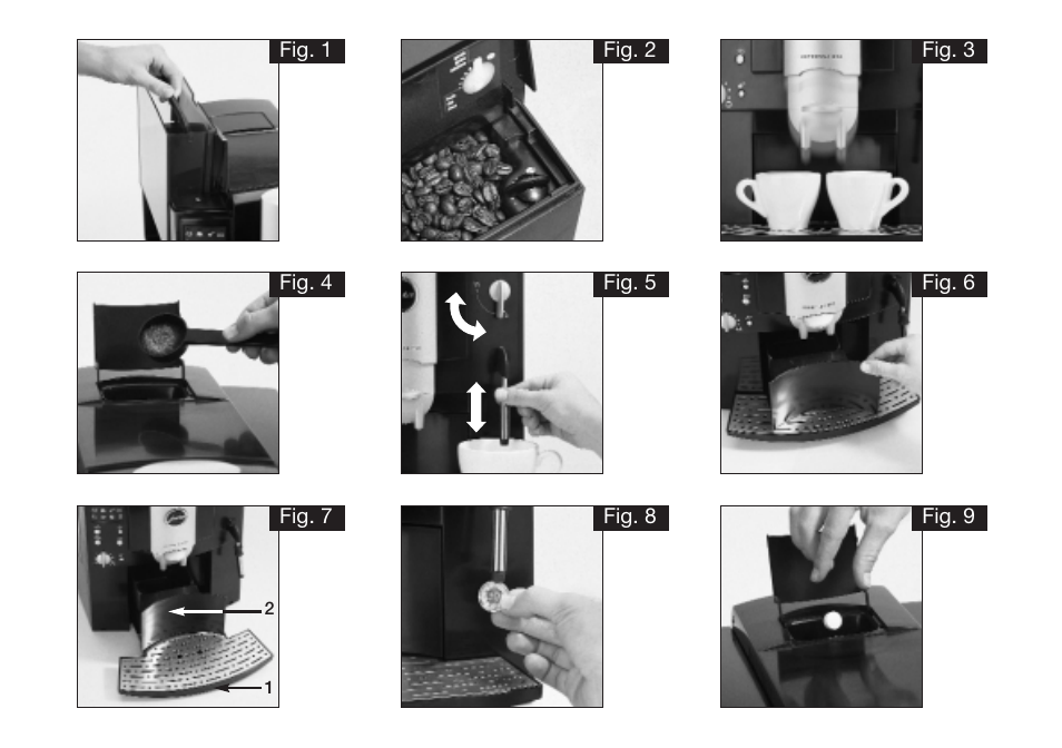 Jura Capresso IMPRESSA E50 User Manual | Page 3 / 17