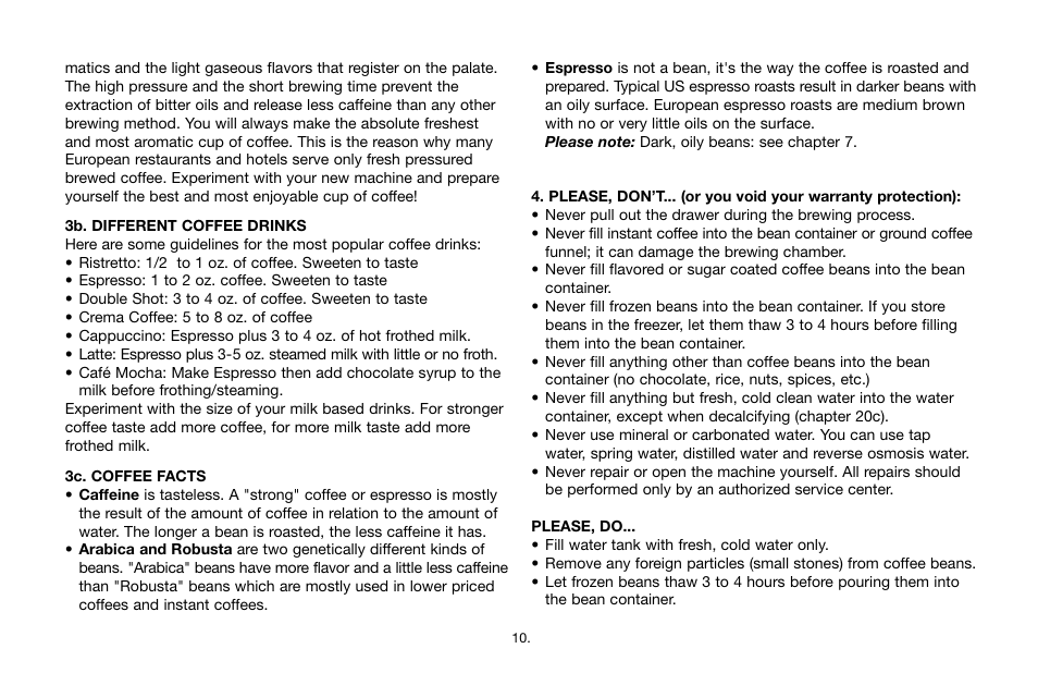 Jura Capresso IMPRESSA F7/F8 User Manual | Page 10 / 24