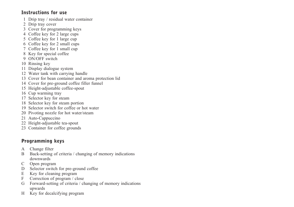 Jura Capresso S95 User Manual | Page 5 / 22