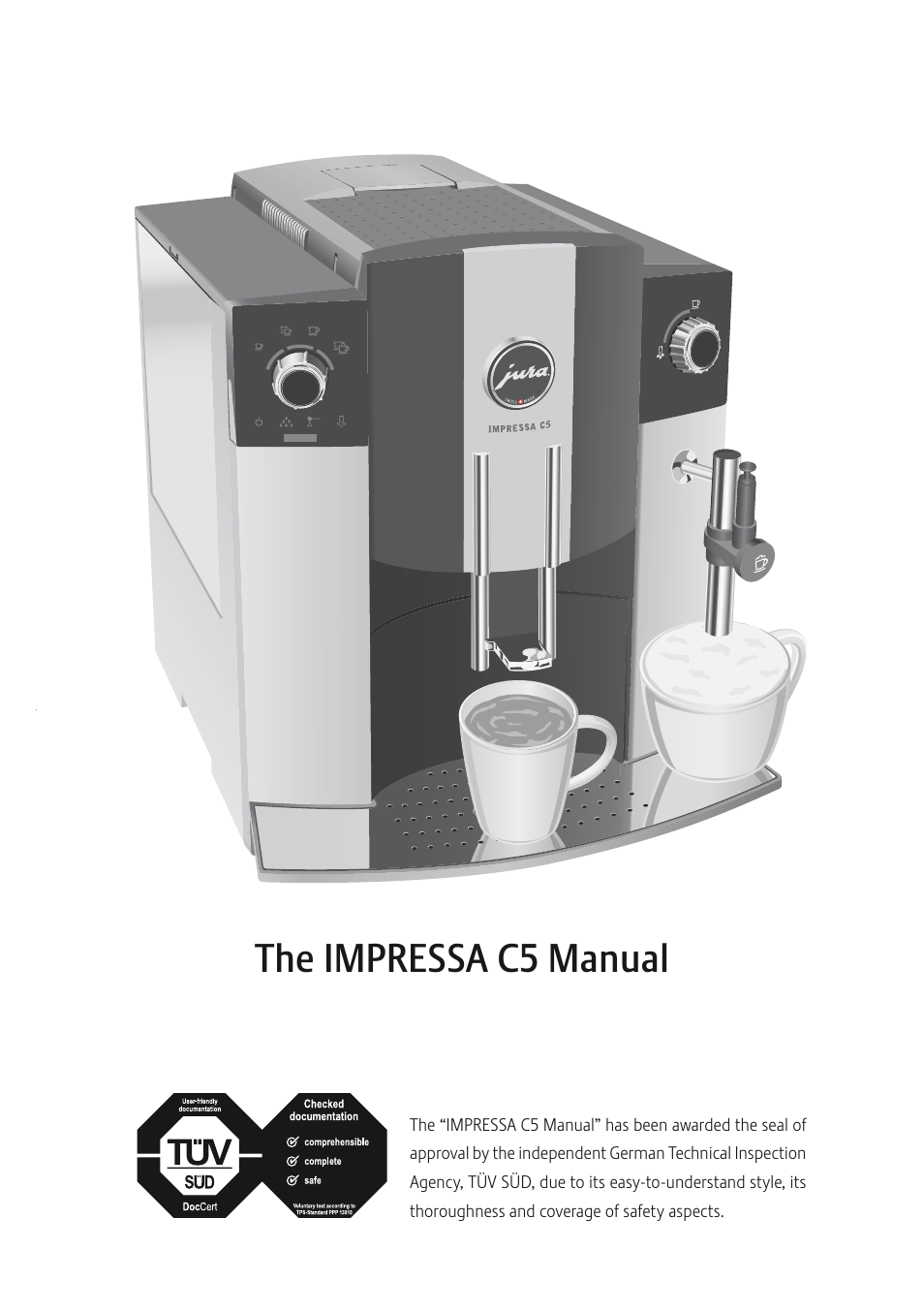 Jura Capresso IMPRESSA C5 User Manual | 88 pages