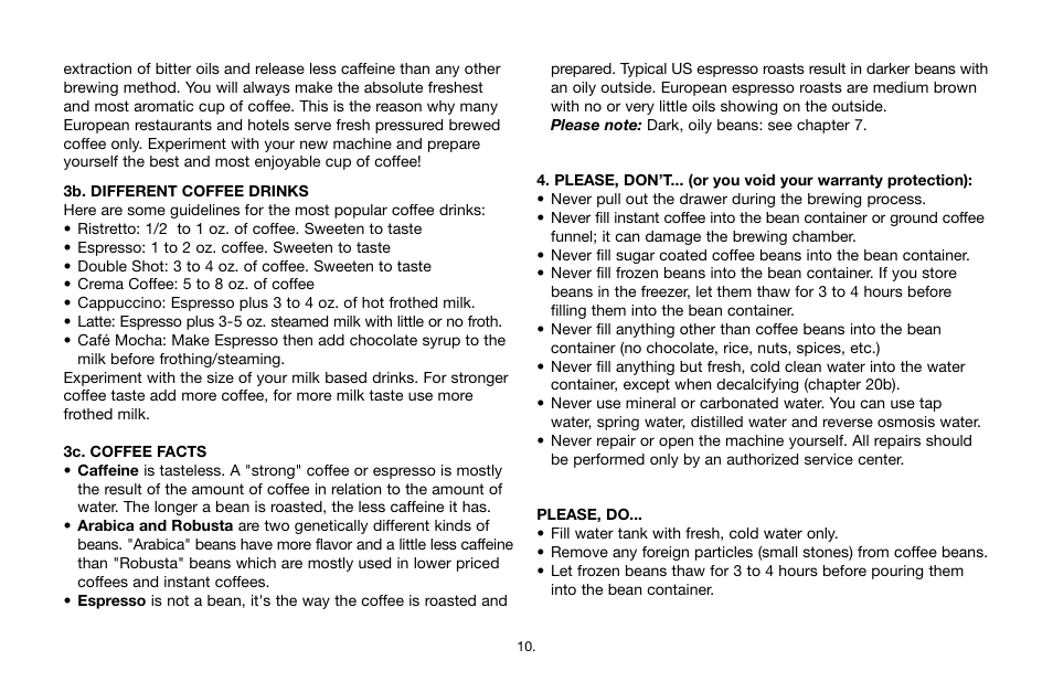 Jura Capresso 64701R1 User Manual | Page 10 / 24