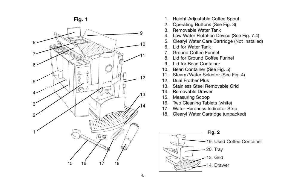 Jura Capresso 64701R1 User Manual | Page 4 / 24