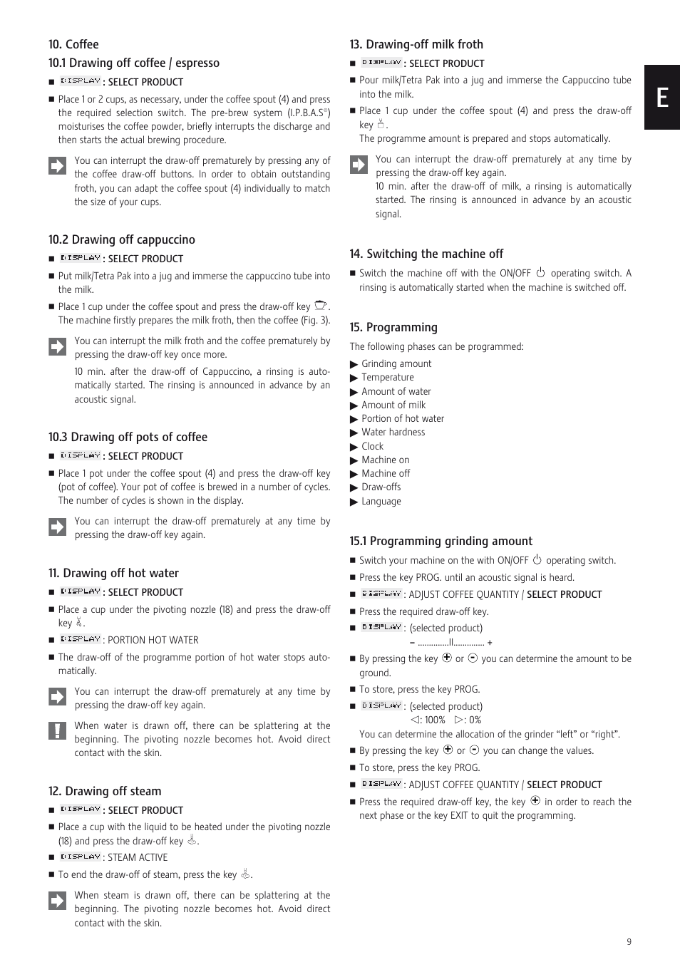 Jura Capresso X7-S User Manual | Page 9 / 16