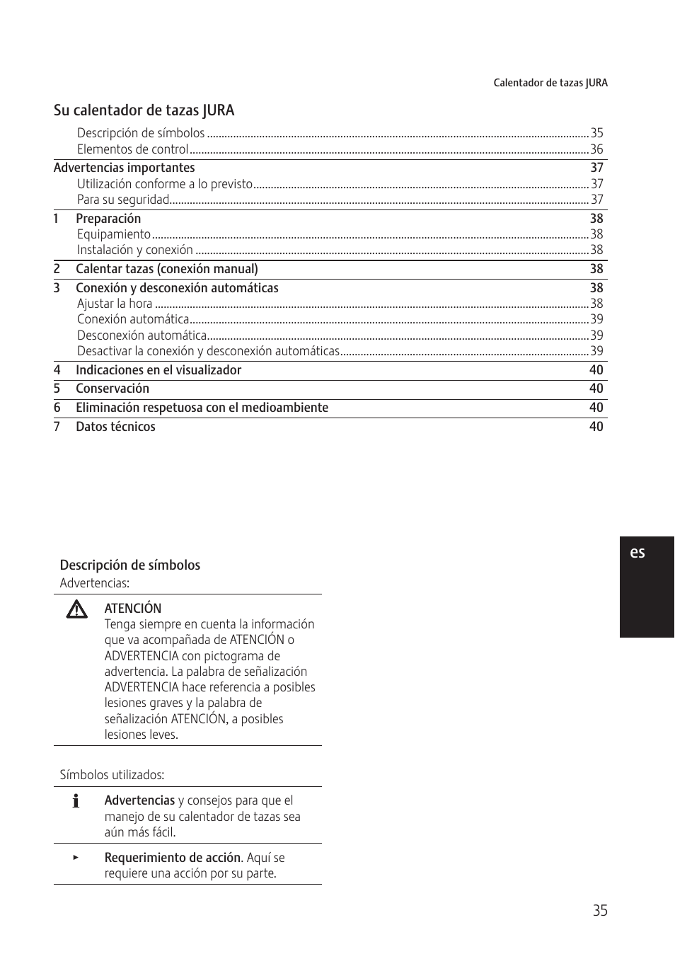 De es | Jura Capresso 571 User Manual | Page 35 / 60