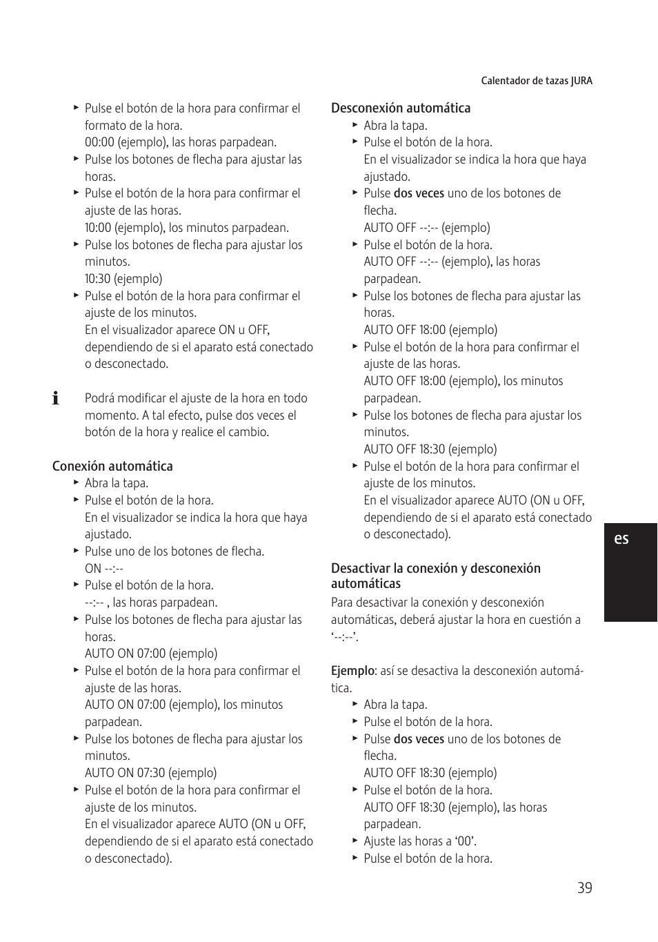 De es | Jura Capresso 571 User Manual | Page 39 / 60