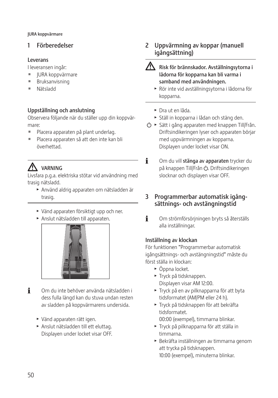 Jura Capresso 571 User Manual | Page 50 / 60