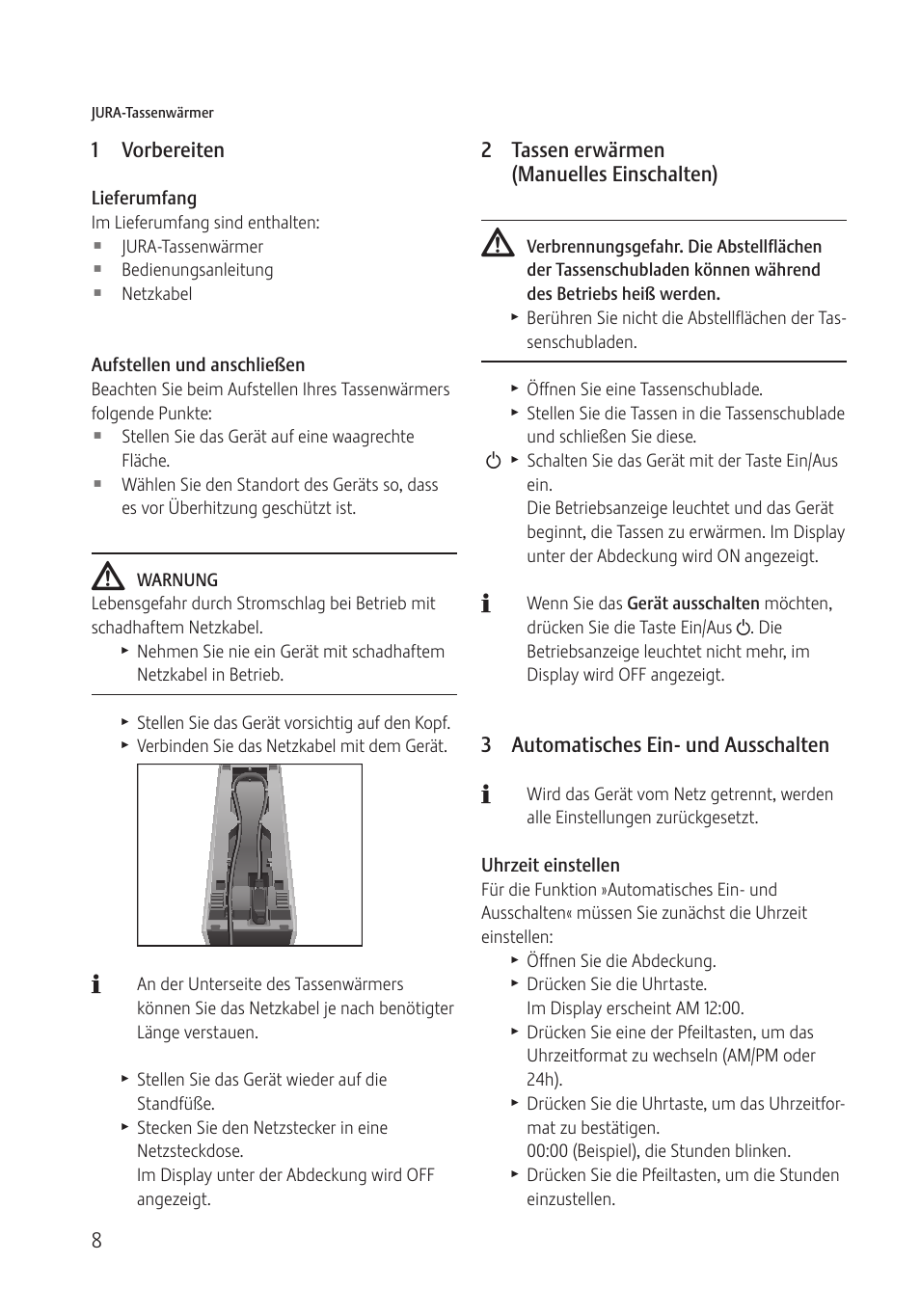 Jura Capresso 571 User Manual | Page 8 / 60