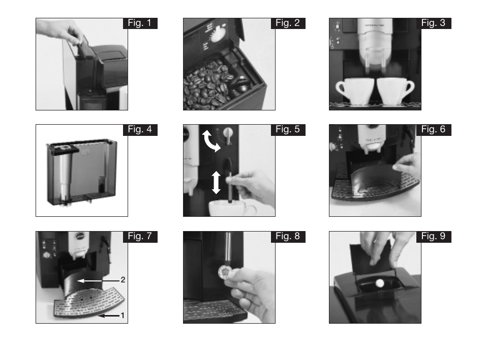 Jura Capresso IMPRESSA E65 User Manual | Page 3 / 19