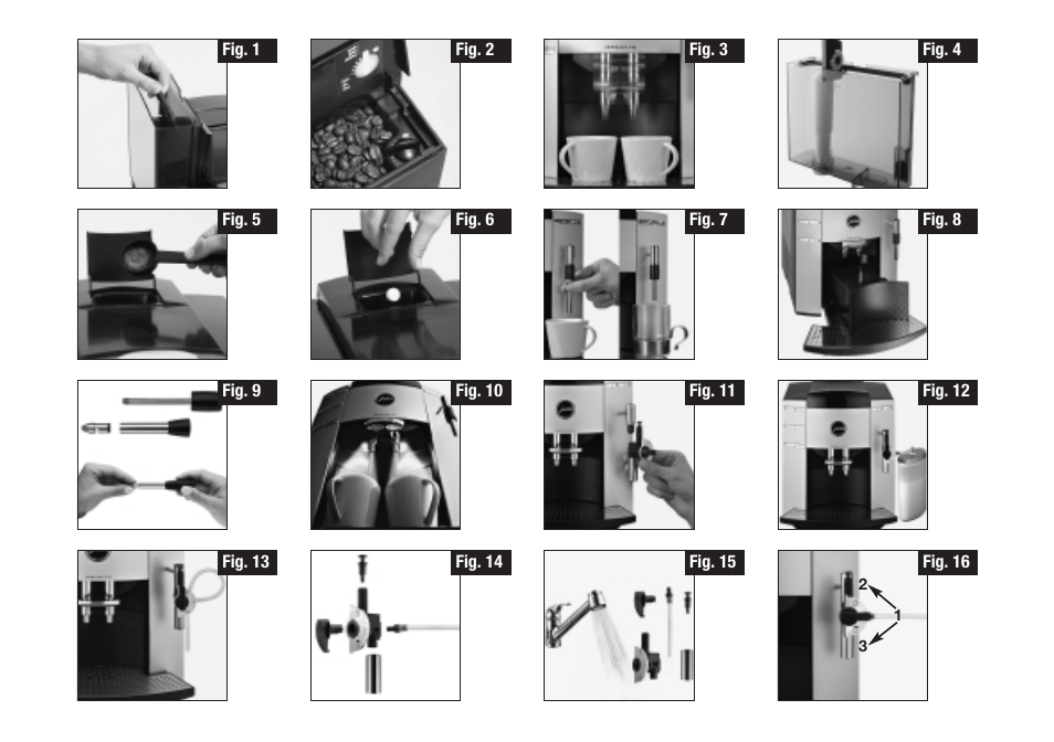 Jura Capresso impressa F90/F9 User Manual | Page 3 / 24