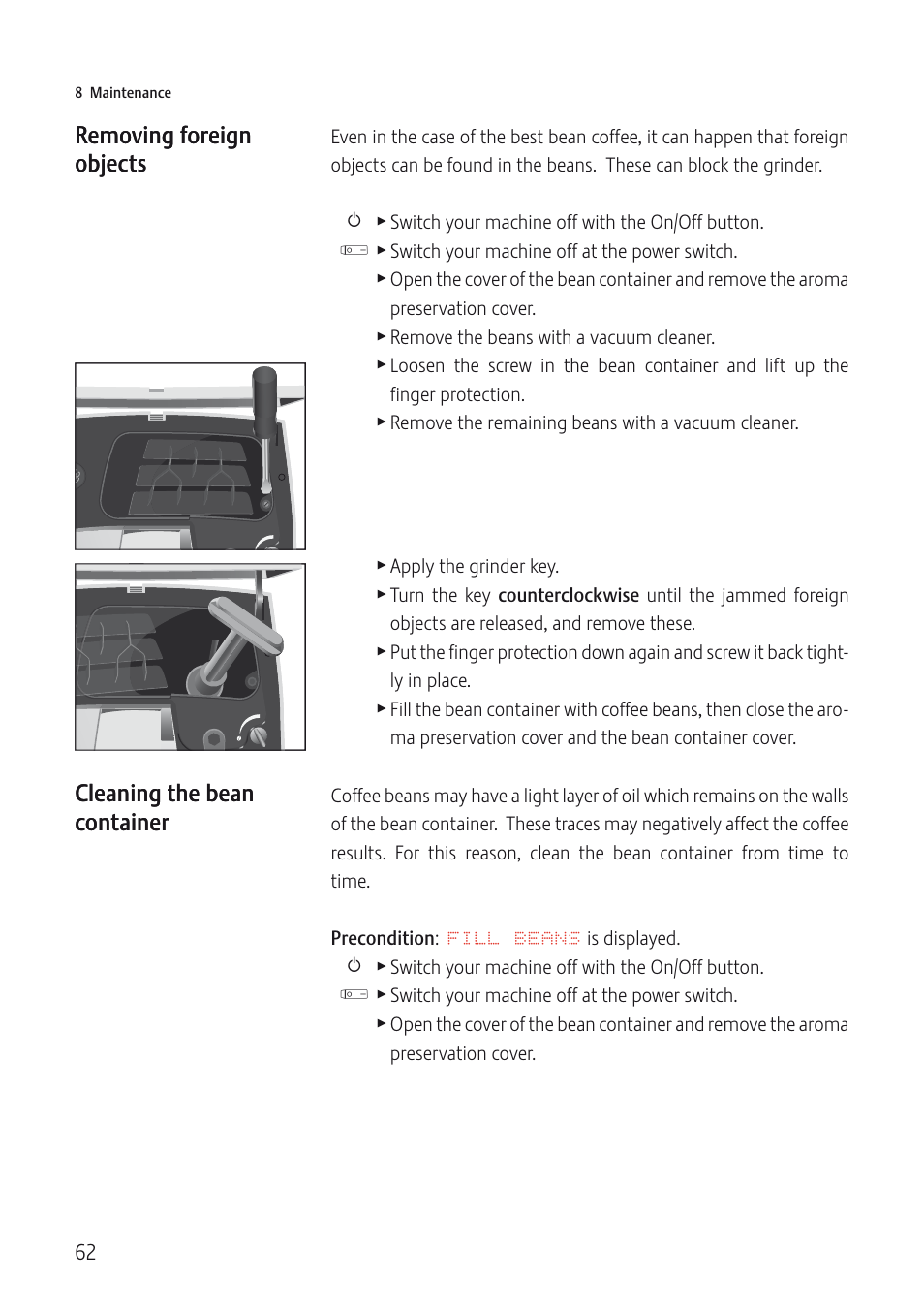 Jura Capresso IMPRESSA J5 User Manual | Page 62 / 104